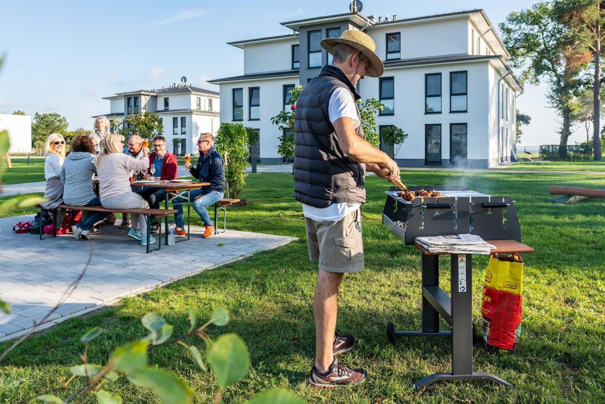 Terrassenwohnung "Kliffgarten" - Oase Am Haff Garz  Exteriér fotografie