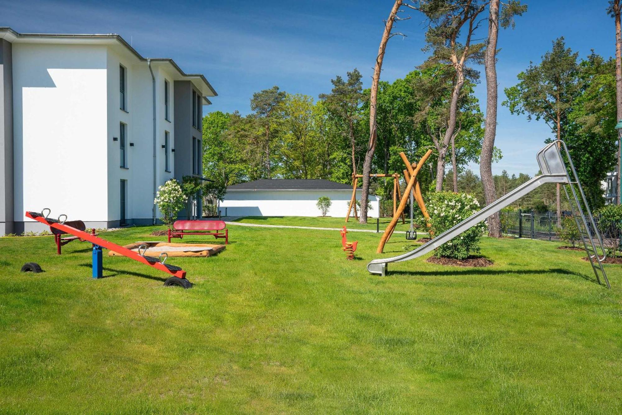 Terrassenwohnung "Kliffgarten" - Oase Am Haff Garz  Exteriér fotografie